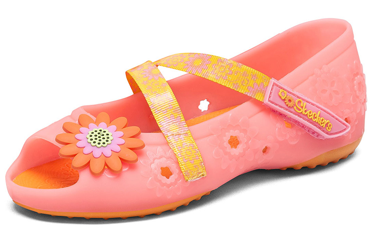 Lookbook (Preschool) Skechers Doodles 'Pink Magic Tape' 86632L-PNK