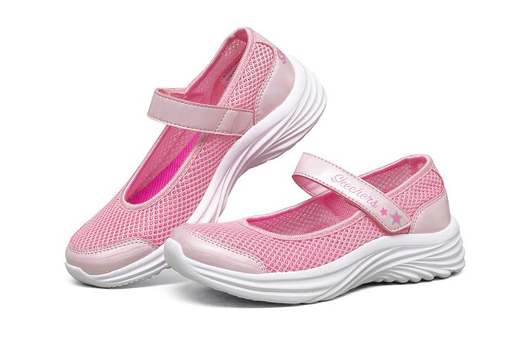 Lookbook (Preschool) Skechers Dreamy Dancer Running Shoe 'Mary Jane Pink' 302530L-PNK