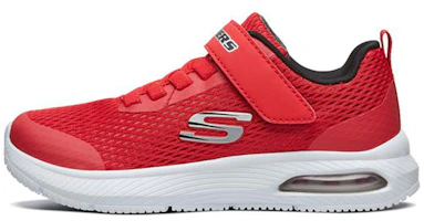 (Preschool) Skechers Dyna-Air 'Red Velcro' 98101L-RED (Preschool) Skechers Dyna-Air 'Red Velcro' 98101L-RED