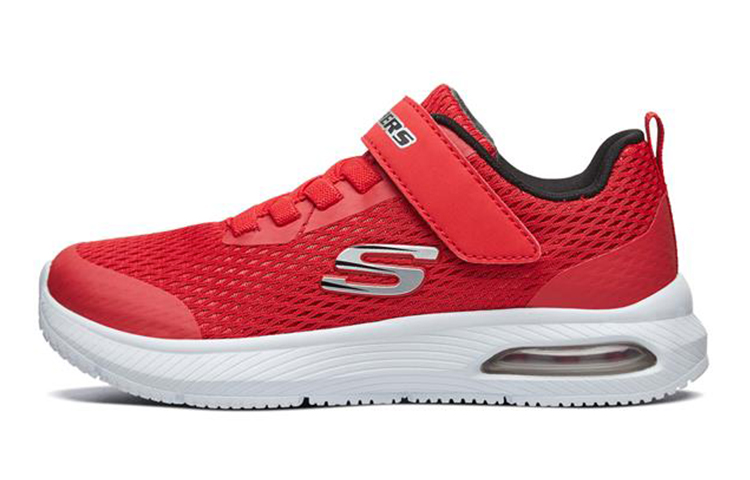 (Preschool) Skechers Dyna-Air 'Red Velcro' 98101L-RED