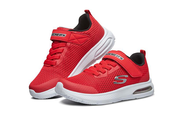 Lookbook (PS) Skechers Dyna-Air ''Rouge Velcro'' 98101L-RED