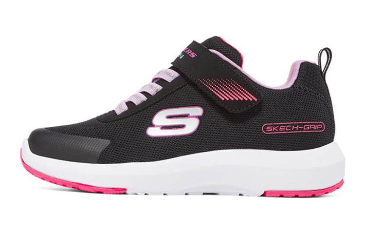 (Preschool) Skechers Dynamic Tread 'Black' 302425L-BKLV