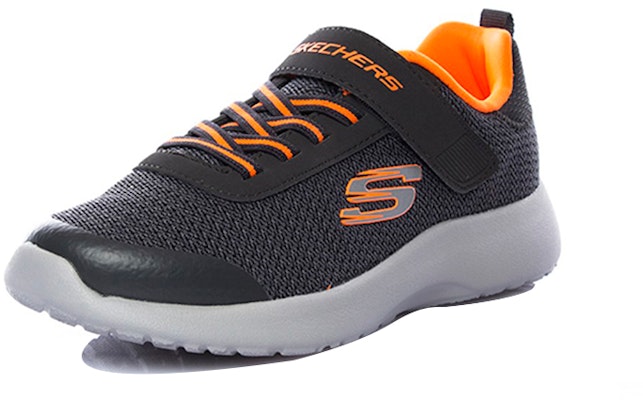 (Preschool) Skechers Dynamight Low-Top K Grey/Orange 97770L-CCOR Order (Preschool) Skechers Dynamight Low-Top K Grey/Orange 97770L-CCOR