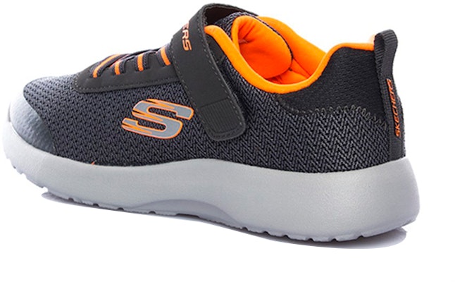(Preschool) Skechers Dynamight Low-Top K Grey/Orange 97770L-CCOR Lookbook (Preschool) Skechers Dynamight Low-Top K Grey/Orange 97770L-CCOR