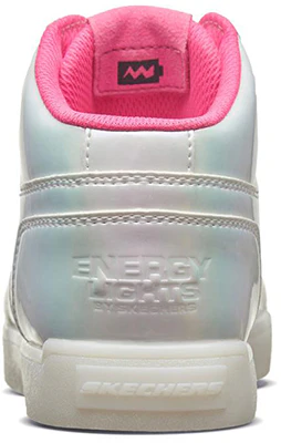 (Preschool) Skechers E-Pro 'White Flashing High-Top' 10942L-WHP Shop (Preschool) Skechers E-Pro 'White Flashing High-Top' 10942L-WHP