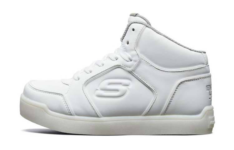 (Preschool) Skechers E-Pro II High-Top 'White Flash' 90622L-WHT