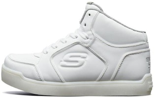 (Preschool) Skechers E-Pro II High-Top 'White Flash' 90622L-WHT (Preschool) Skechers E-Pro II High-Top 'White Flash' 90622L-WHT