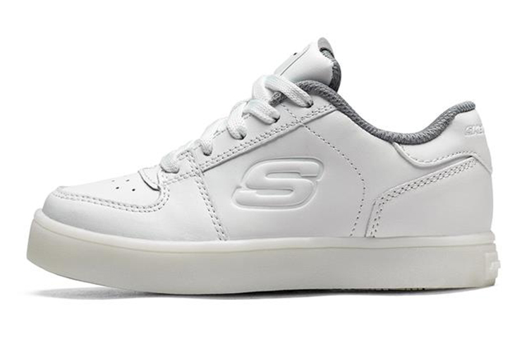 (Preschool) Skechers Energy Lights Elate 'White' 90601L-WHT
