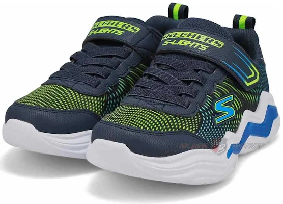 (PS) Skechers Erupters IV ''Navy Lime'' Kinder Sneaker 400125LNVLM Lookbook (PS) Skechers Erupters IV ''Navy Lime'' Kinder Sneaker 400125LNVLM