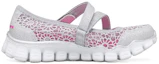 Order (Preschool) Skechers Flex 2 K 'Silver Pink' 81221L-SIL