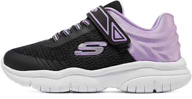 (Preschool) Skechers Flex Blast 'Black Lavender' 302476L-BKLV (Preschool) Skechers Flex Blast 'Black Lavender' 302476L-BKLV