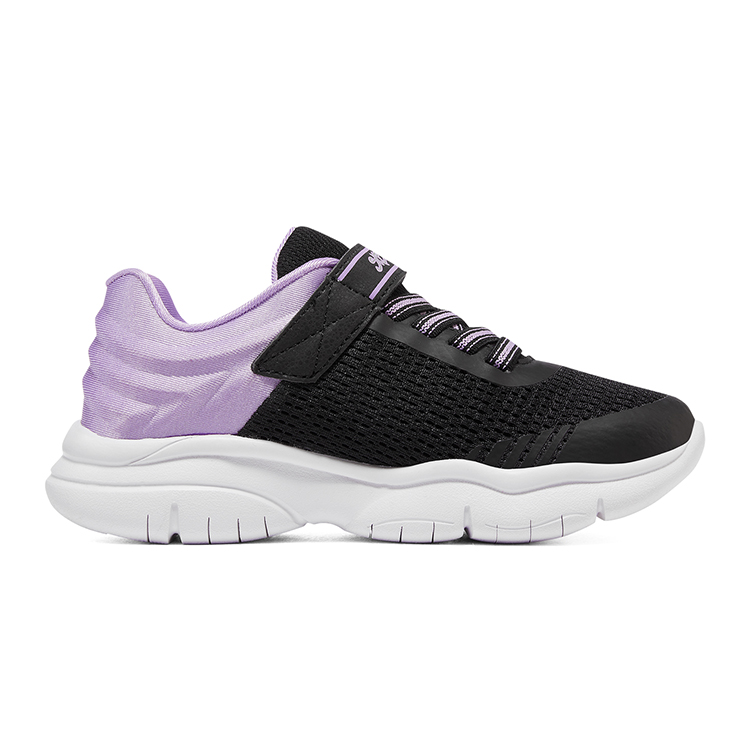 Order (PS) Skechers Flex Blast ''Zwart Lavendel'' 302476L-BKLV