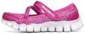 (PS) Skechers Flex 2 K 'Merah Jambu' 81221L-HPK