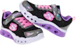 Order (PS) Skechers Flutter Heart Lights ''Zwart Paars Roze'' 302317-LBKMT