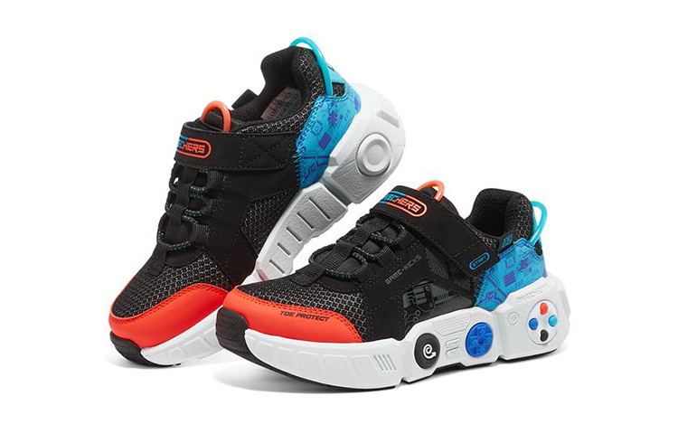 (PS) Skechers Gametronix Low 'Black Orange' 圖 3