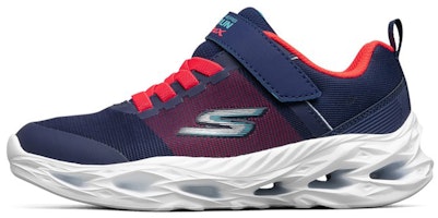 (Preschool) Skechers Girls Blue 302402L-NVCL (Preschool) Skechers Girls Blue 302402L-NVCL