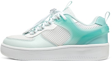 (Youth) Skechers Skateboard Shoes 'White Green' 310142L-WMNT (Youth) Skechers Skateboard Shoes 'White Green' 310142L-WMNT