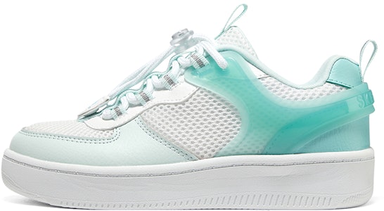 大童 Skechers Girls 舒適百搭 減震耐磨 低筒 兒童板鞋 白綠 Buy 大童 Skechers Girls 舒適百搭 減震耐磨 低筒 兒童板鞋 白綠