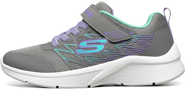 (PS) 斯凯奇女童灰紫色魔术贴跑步鞋 302468L-GRY Buy (PS) 斯凯奇女童灰紫色魔术贴跑步鞋 302468L-GRY