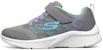 (PS) Skechers Kasut Lari Velcro Kanak-Kanak Perempuan 'Kelabu Ungu' 302468L-GRY