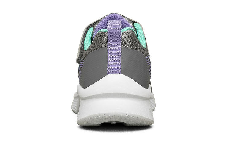 Shop (PS) Zapatillas Skechers Niña Velcro Correr 'Gris Púrpura' 302468L-GRY