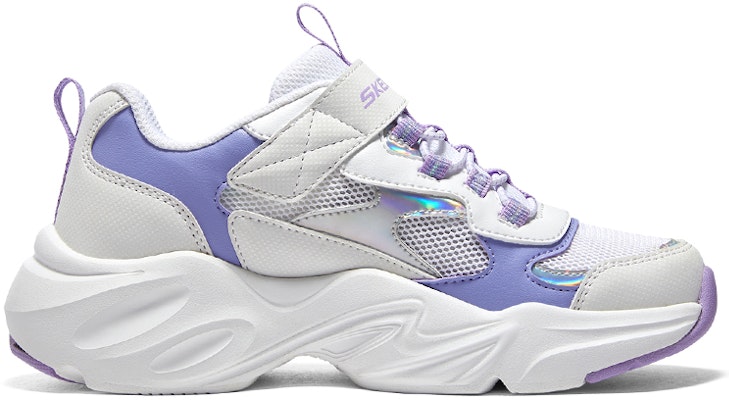 (JR) Skechers DLITES 1.0 'Putih Lavender' 319009L-WLV Order (JR) Skechers DLITES 1.0 'Putih Lavender' 319009L-WLV