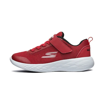(PS) Skechers Go 600 Low-Top K Red/Black