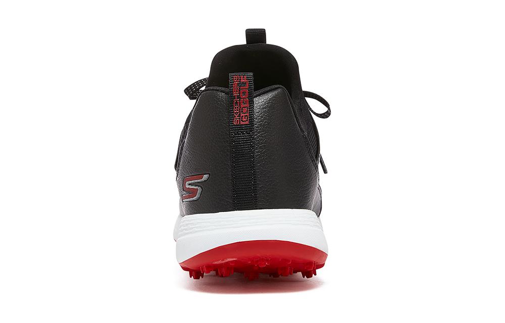 Shop 兒童 Skechers Go Golf Max 防踢減震 高爾夫球鞋 黑紅