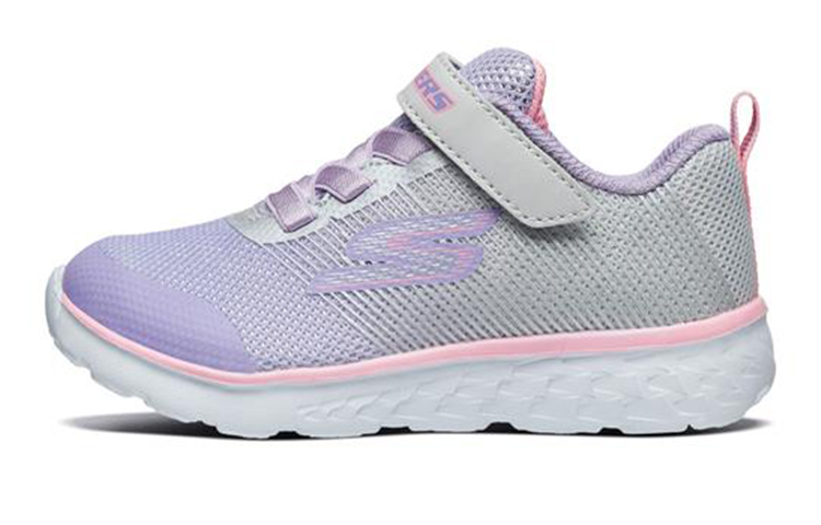 (Preschool) Skechers Go Run 400 'Grey' 81354N-GYLV