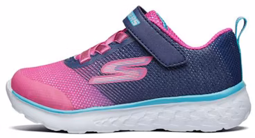 (Preschool) Skechers Go Run 400 'Navy Blue Velcro' 81354N-NVPK (Preschool) Skechers Go Run 400 'Navy Blue Velcro' 81354N-NVPK