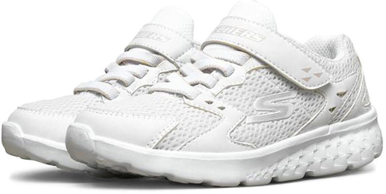(Preschool) Skechers Go Run 400 Low-Top K White 660054L-WHT Order (Preschool) Skechers Go Run 400 Low-Top K White 660054L-WHT