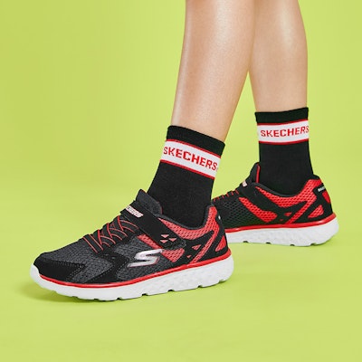 大童 Skechers Go Run 400 Proxo 低筒 兒童跑步鞋 黑紅 Cheap 大童 Skechers Go Run 400 Proxo 低筒 兒童跑步鞋 黑紅