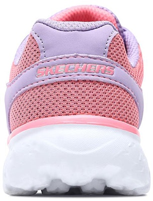 Preschool Skechers Go Run 400 Sparkle Sprinters Low Top K Purple Pink 81358L LVPK