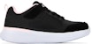 (JR) Skechers Go Run 400 V2 'Hitam Merah Jambu' 302429L-BLK