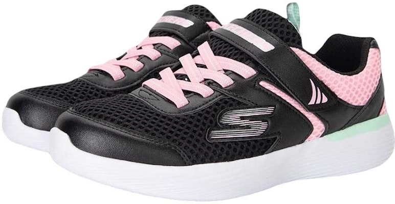 大童 Skechers Go Run 400 V2 防滑耐操 跑鞋 黑粉色 Lookbook 大童 Skechers Go Run 400 V2 防滑耐操 跑鞋 黑粉色