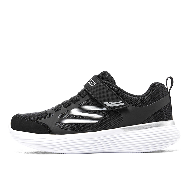 (Preschool) Skechers Go Run 400 V2 'Black White' 405104L-BKSL