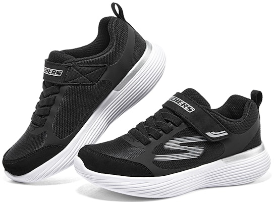 (Preschool) Skechers Go Run 400 V2 'Black White' 405104L-BKSL Lookbook (Preschool) Skechers Go Run 400 V2 'Black White' 405104L-BKSL