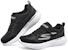 (PS) Skechers Go Run 400 V2 'Hitam Putih' 405104L-BKSL
