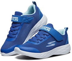 大童 Skechers GO RUN 600 低筒 兒童跑步鞋 藍色 Lookbook 大童 Skechers GO RUN 600 低筒 兒童跑步鞋 藍色