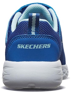 大童 Skechers GO RUN 600 低筒 兒童跑步鞋 藍色 Shop 大童 Skechers GO RUN 600 低筒 兒童跑步鞋 藍色