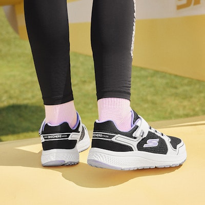 (PS) 스케쳐스 고런 컨시스턴트 "블랙 핑크 화이트" 319033L-BKW 4