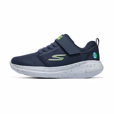 (Youth) Skechers Go Run Fast 'Navy Green'