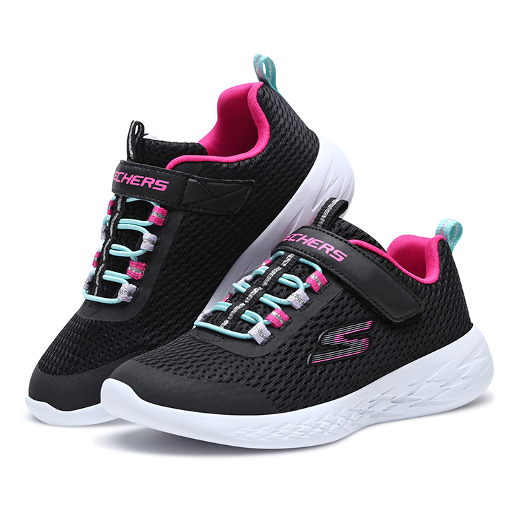 Lookbook (PS) Skechers Go Run Basse K Noir 82007L-BKMT