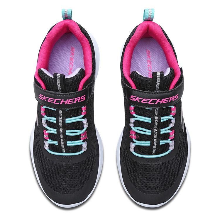 Shop (PS) Skechers Go Run Basse K Noir 82007L-BKMT
