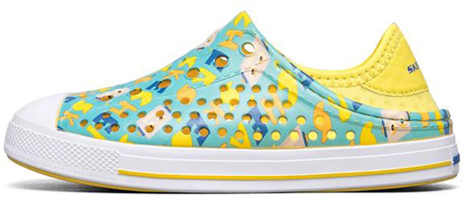(Preschool) Skechers Guzman Steps Slip-On Sandals 'Blue Yellow' 660065L-BLYL Buy (Preschool) Skechers Guzman Steps Slip-On Sandals 'Blue Yellow' 660065L-BLYL