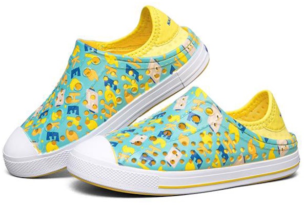 (Preschool) Skechers Guzman Steps Slip-On Sandals 'Blue Yellow' 660065L-BLYL Lookbook (Preschool) Skechers Guzman Steps Slip-On Sandals 'Blue Yellow' 660065L-BLYL