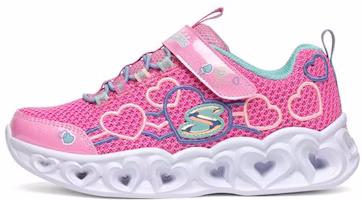 (Youth) Skechers Heart Lights 'Pink' 302080L-PKMT (Youth) Skechers Heart Lights 'Pink' 302080L-PKMT