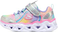 Buy (PS) Skechers Heart Lights ''Silber Bunt'' 302308N-SMLT