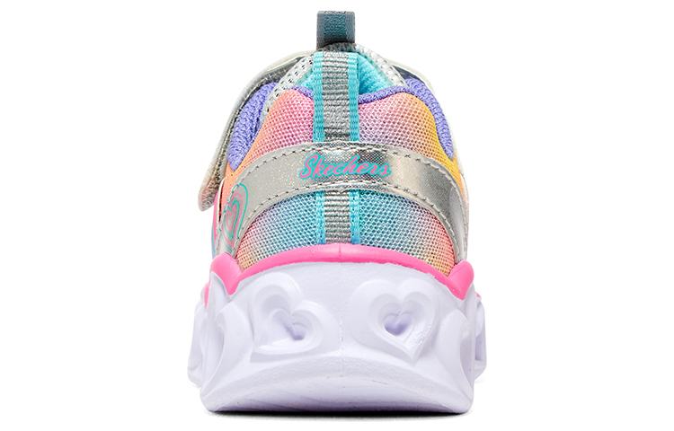 Purchase (PS) Skechers Heart Lights ''Silber Bunt'' 302308N-SMLT