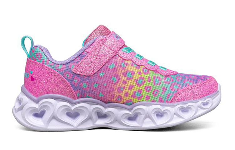 Order (PS) Skechers Heart Lights Lage Sneakers Kinderen Multicolor 302145L-PKMT